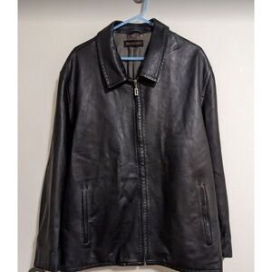 Bruno Magli men's‎ leather jacket size 42